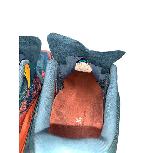 Hoka One One Speedgoat 5 Women’s SZ 10B Trail Running Shoes Blue Orange 1123158 - Picture 5 of 13